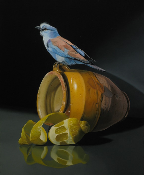  » »Le pot à graisse, le rollet et les citrons » 46x38cm 8f (visible à la galerie ArtBoutique aux Pays-Bas)licensed by Artlicensing