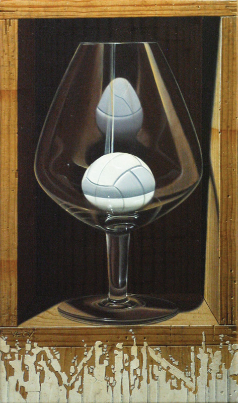 « Ballon de blanc » 27x16cm 3m