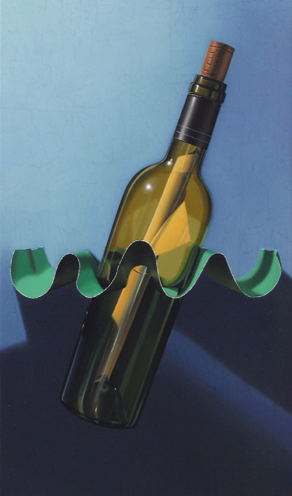 « Une bouteille à la mer » 41×24 cm 6m