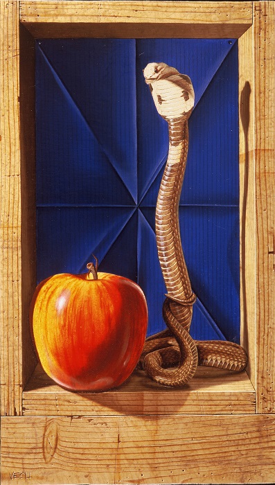 « Le péché originel » 33x19cm 4m