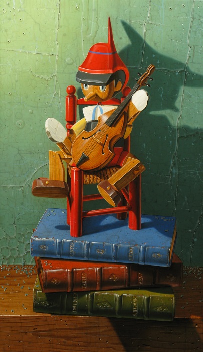 « Pinocchio » 27×46 cm 8M