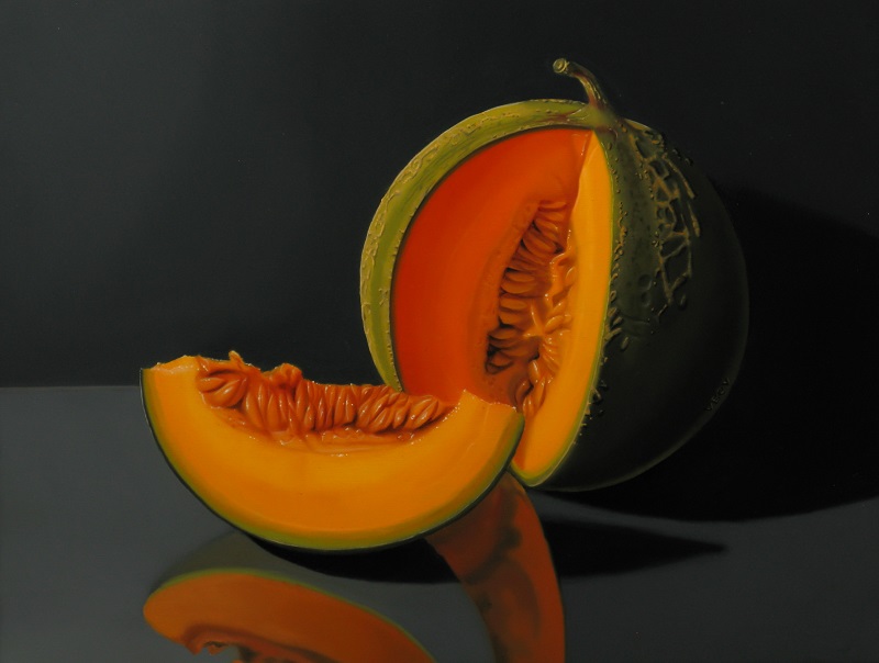 « Melon et tranche » 35X27cm 5F (galerie ArtBoutique – Les Pays-Bas)