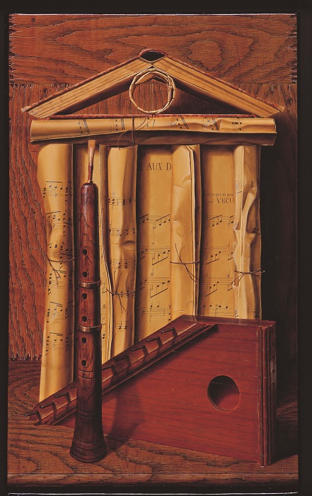 « Les instruments divins » 55x33cm 10m