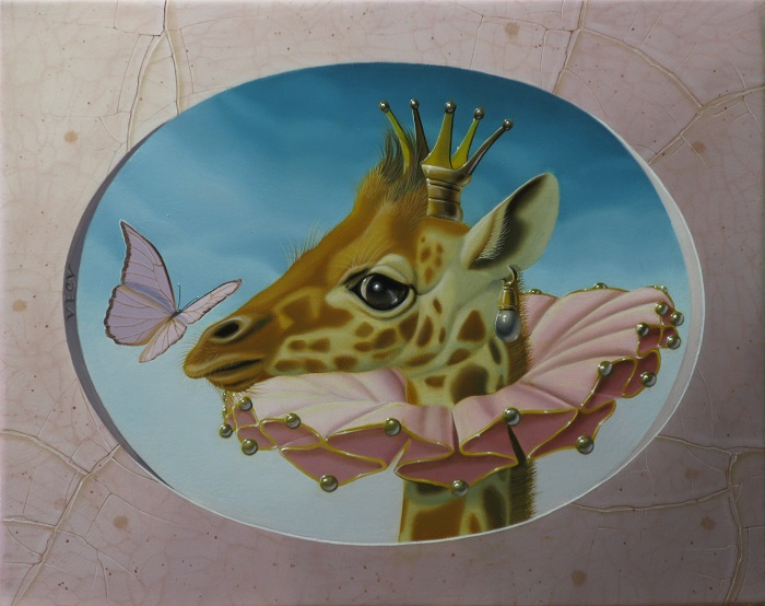 « Le girafon » 24x19cm 2F