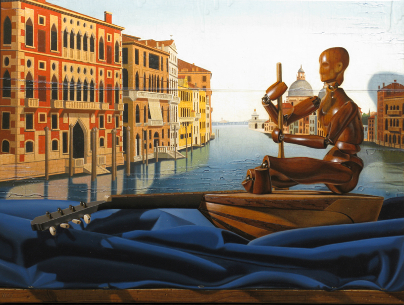 « Promenade dans Venise n°1 » 61x46cm 12p
