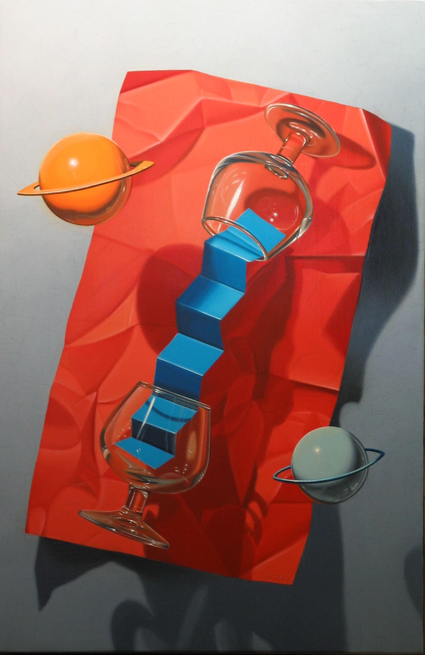 « Aquarius n°2 »  41x27cm 6p