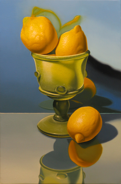« Coupe de citrons » 33x22cm 4p