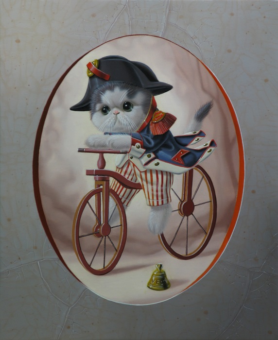 « Garde nationale au cycle n°2 » 22x27cm 3f under license « international artlicensing, inc »(sold)