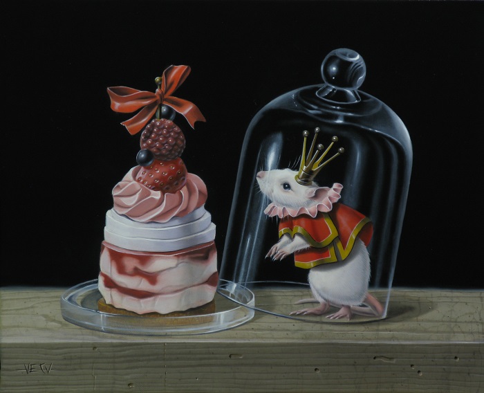 « Piège au gourmand » 27X22CM 3F (sold)