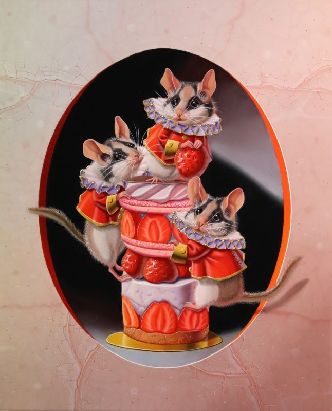 « La tour des saveurs » 22x27cm 3f (sold)