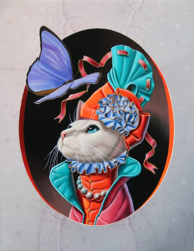 « Contemplation » 19x24cm 2f (Galerie Honingen – Les Pays-Bas)