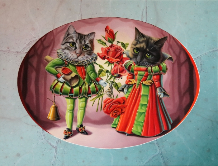 « Offert par amour mais dédaigné » 35x27cm 5f (sold)