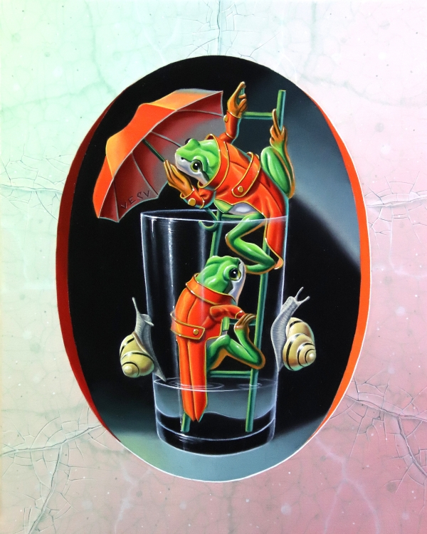 « Le baromètre empirique » 24x19cm 2f
