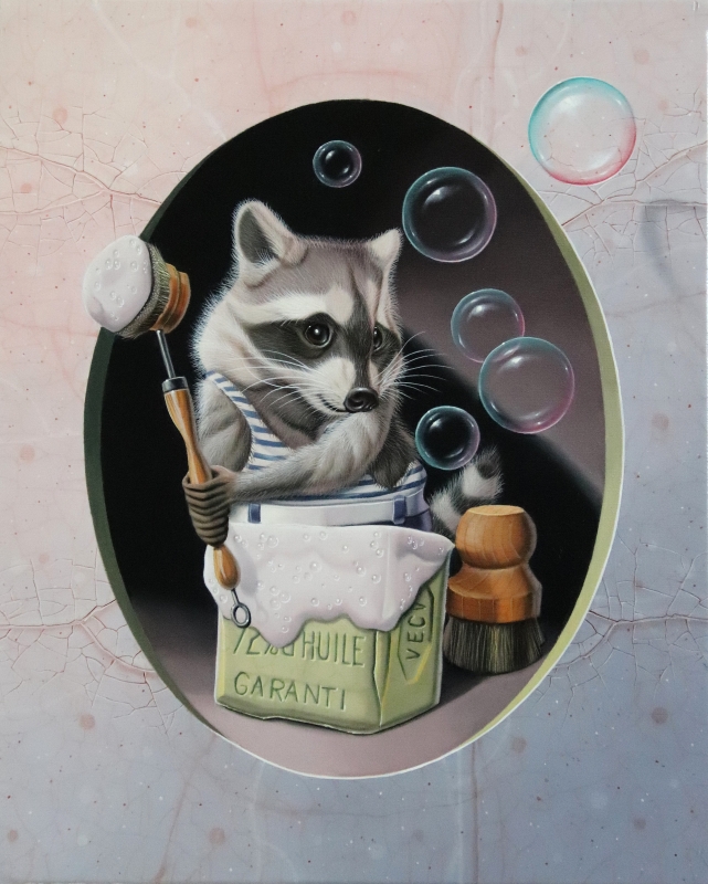 « La danse des bulles » 22x27cm 3f Available at the Honingen gallery (The Netherlands)