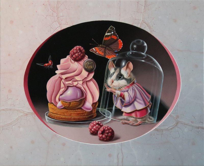« Tentation inassouvie » 22x27cm 3f Available at the Beinart gallery (Australia)