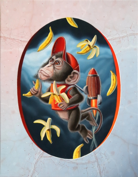 « Dinky kong » 19x24cm 2f