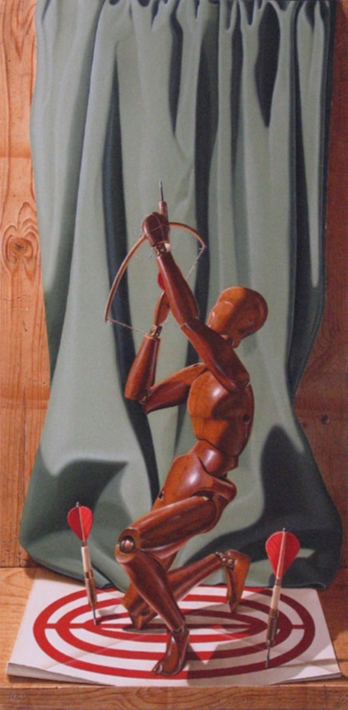 « Caractéristique humanoïde » 30x60cm