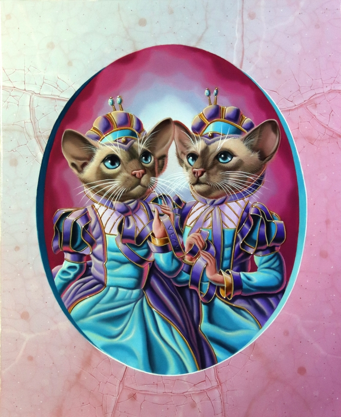 « Gémeaux n°1 » (« Gemini n°1 ») 22x27cm 3f (available at Honingen gallery )