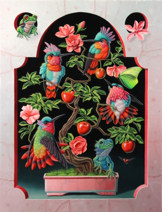 « L’arbre de la connaissance » («The Tree of Knowledge ») 35x27cm 5f (available at Honingen gallery)