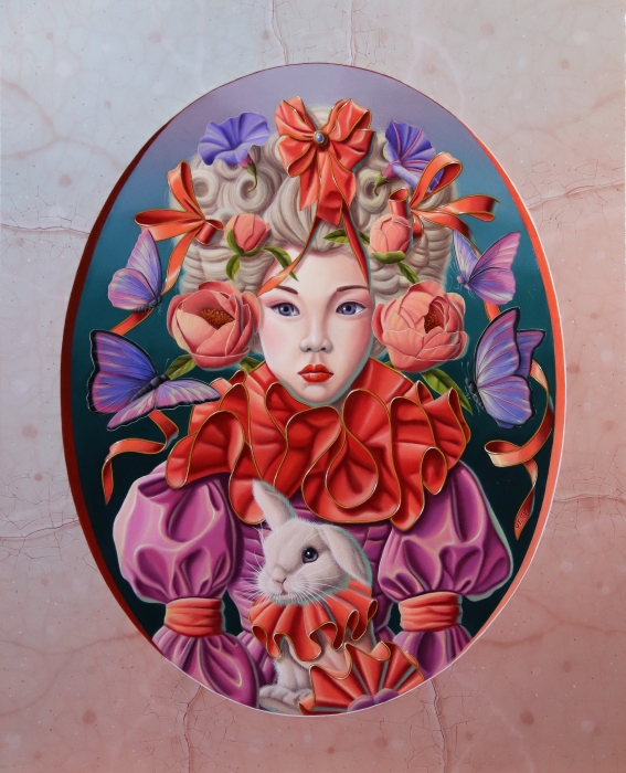 « Isaure » 41x33cm 6f